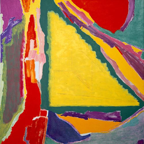Iso Feld, 2001, oil on linen, 40 x 40 in.