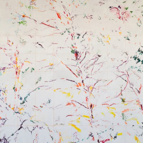 Capri Scape, 2011, oil on linen, 48 x 48 in.