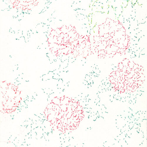 OH, 2021, pen and ink on paper, 5&nbsp;x&nbsp;7&nbsp;in.